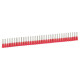 Embout de câblage à collerette isolante Starfix simple en bande pour conducteurs section 1mm² - rouge - LEGRAND