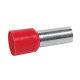 Embout de câblage à collerette isolante Starfix simple unitaire pour conducteurs section 35mm² - rouge - LEGRAND