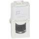 Prise RJ45 catégorie5e UTP Mosaic 1 module - blanc - LEGRAND