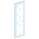 Porte transparente IP30 L = 800 mm - 08538