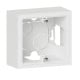 Cadre saillie 1 poste dooxie finition blanc - LEGRAND