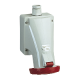 PratiKa - socle de prise industrielle - 16 A - 3P+N+T - 380-415 V CA - IP67 - 83159