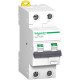 Terminal único Acti 9 iC60 - Interruptor diferencial con protección contra sobrecorriente (RCBO) - 2P - C - A9D07210