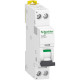 Miniature circuit-breaker, Acti9 iDT40T, 1P+N, 25 A, B curve, 4500 A (IEC 60898-1), 6 kA (IEC 60947-2) - A9P12625