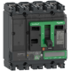 Circuit breaker, ComPacT NSX100B, 25kA/415VAC, 4 poles, MicroLogic Vigi 7.2E trip unit 100A - C10B47E100