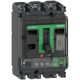 Circuit breaker, ComPacT NSX100N, 50kA/415VAC, 3 poles, MicroLogic Vigi 4.2 trip unit 100A - C10N34V100