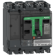 circuit breaker ComPacT NSX100HB1, 75 kA at 690 VAC, MicroLogic 6.2 E trip unit 40 A, 4 poles 4d - C10V46E040