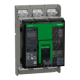 Circuit breaker, ComPacT NS1250N, 50kA at 415VAC, 3P, fixed, manually operated, MicroLogic 2.0E control unit, 1250A - C125N32EFM