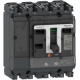 circuit breaker ComPacT NSX200 DC PV, 200 A, 1000 VDC, TM-D trip unit, 4 poles - C25F4TM200D1