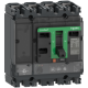 circuit breaker ComPacT NSX250R, 200 kA at 415 VAC, MicroLogic 2.2 trip unit 100 A, 4 poles 4d - C25R42D100