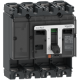 circuit breaker basic frame, ComPacT NSX250S DC, 100 kA at 750 VDC, 250 A, without trip unit, 4 poles - C25S4D