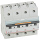 Disjoncteur DX³ 25kA arrivée haute et départ bas à vis 4P 400V~ - 32A - courbe D - 6 modules - 409849 - LEGRAND