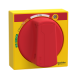 ComPacT NSXm - Powerpact B et TeSys GV4 - poignée rotative rouge/jaune - IP54 - LV426998T