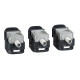steel bare cable connectors, ComPact NSX, EasyPact CVS, for 1 cable 1.5 to 95 mm², 160 A, set of 3 parts - LV429242