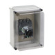 polyester insulated enclosure, ComPact NSX100/160, with black extended rotary handle, IP55, IK08 - LV429465