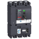 circuit breaker VigiComPact NSX100B, 25 kA at 415 VAC, TM-D trip unit 63 A, add-on Vigi MH module, 4P 4d - LV429962