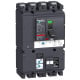 circuit breaker VigiComPact NSX160B, 25 kA at 415 VAC, TM-D trip unit 160 A, add-on Vigi MH module, 4P 4d - LV430360