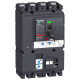 circuit breaker VigiComPact NSX250B, 25 kA at 415 VAC, TM-D trip unit 250 A, add-on Vigi MH module, 4P 4d - LV431960