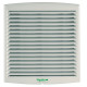 ClimaSys forced vent. IP54, 38m3/h, 24V DC, with outlet grille and filter G2 - NSYCVF38M24DPF