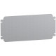 Plain mounting plate H200xW200mm made of galvanised sheet steel - NSYMM22SB