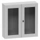 Spacial S3D - Kast - Dubbele ruitdeur - 1200x1000x300 - IP55 - IK08 - RAL7035 - NSYS3D121030DT