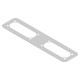 Kabelwartelplaat voor Spacial S3D - 2 x uitsnijding FL21 - 545x130mm - RAL7035 - NSYTLF2FL