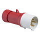 PratiKa wander plug - straight - 16 A - 3P + E - 380...415 V AC - IP44 - PKE16M434