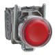 Pulsador  luminoso  led 230v na+nc rojo - XB4BW34M5