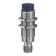 Sens. induttivo XS2 M18 - L 63,4 mm - Ottone - Sn 8 mm - 12...24V CC - M12 - XS218BLPAM12