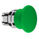 Testa pulsante Ø22 - ad impulso - fungo Ø40mm - verde - ZB4BC3