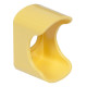 Harmony XB4, Narrow flange guard for Ø 40 Emergency stop, plastic, yellow - ZB4BZ2005