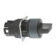 Negro selector interruptor  head ø16 2-llave de posición  puesta - ZB6AD28