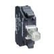 Elemento luminoso- Ø22 - LED integrato verde - 12 V - ZBVJ3