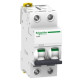 Interruptor automático magnetotérmico iC60N - 2P - 1A - curva B  - A9F76201