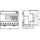 iEM3150 - kWh-meter - P/U/I-meting - ModBus RTU - 3F - In=63A - A9MEM3150