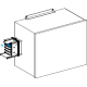 Canalis KS - Voedingunit - 800-1000A - Montage: Rechts - Wit - KSA1000ABD4