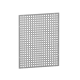 Universal grid plate, PrismaSeT S-XS, perforated, height of 2 rows, for 24 modules enclosure - LVSXY1124