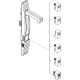 Spacial SM/SF - Insert triangle 8 mm pour poignée - NSYINT81