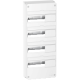 Resi9 - Coffret en saillie Blanc (RAL 9003)- 4 rangées de 13 modules