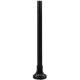 Harmony XVB - tube support+pied de fixation L=800mm - aluminium noir - XVBZ04