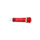 pilot light Ø8 - IP40/IP65 - red - covered LED included - 24V - faston - XVLA234