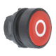 red flush pushbutton head Ø22 spring return 