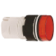 red pilot light head Ø16 for integral LED - ZB6AV4