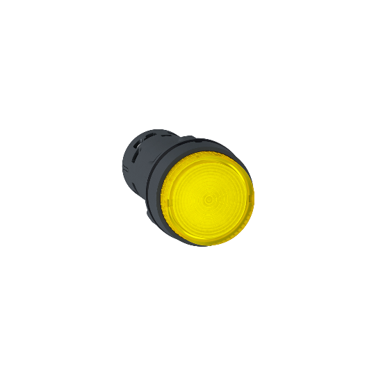 Harmony XB7, Monolithic Illuminated Push Button, Plastic, Yellow, Ø22 ...