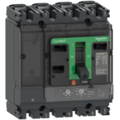 Circuit breaker, ComPacT NSX250F, 36kA/415VAC, 4 poles 4D (neutral fully protected), TMD trip unit 250A - C25F4TM250