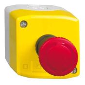 yellow station - 1 red mushroom head pushbutton Ø40 turn to release 1NO+2NC  XALK178G