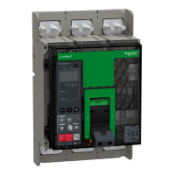 Circuit breaker, ComPacT NS1250N, 50kA at 415VAC, 4P, fixed, manually operated, MicroLogic 2.0E control unit, 1250A - C125N42EFM