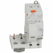 Bloc diff adaptable à vis DX³ pour disj 1 mod/pôle 2P 230 à 400V~ 40A typeF 30mA - 410434