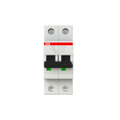 S202-C10 Miniature Circuit Breaker - 2P - C - 10 A