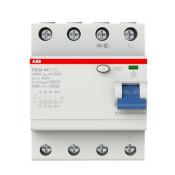 F204 AC-100/0.03 4P AC differentiaal stroomonderbreker type 30 mA